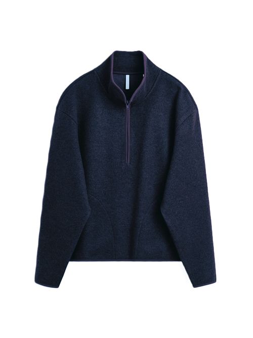 Maglia in lana con mezza zip Sunflower Sunflower | 2055200 NAVY